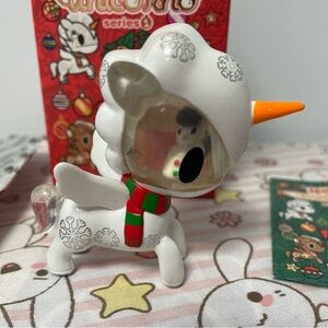Tokidoki Snowflake Holiday Unicorno Series 1 Figure Art Mini Toy Christmas